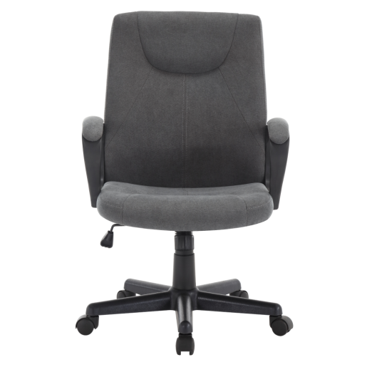 Scaun birou gri negru Revin 60,5x66x94-104 cm