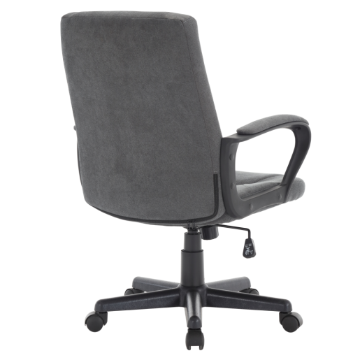 Scaun birou gri negru Revin 60,5x66x94-104 cm