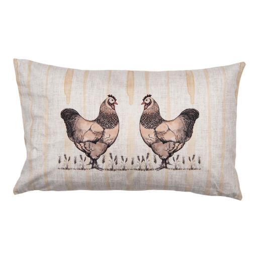 Fata perna textil multicolor Gaina 30x50 cm