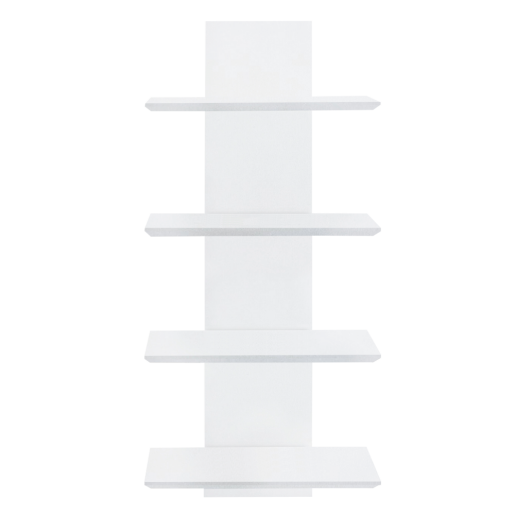 Raft perete DTD laminat alb Robus 40x16,5x92 cm