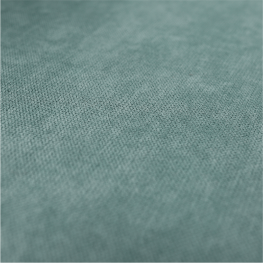 Fotoliu cu taburet tapiterie textil verde menta Rose 65x60x77 cm