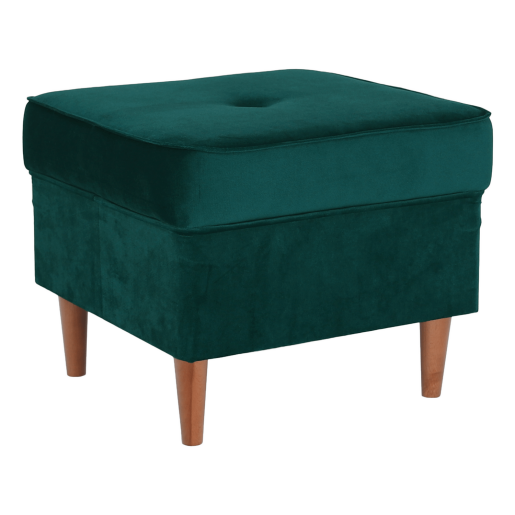 Taburet verde nuc Rufino 40x40x40 cm