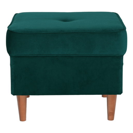 Taburet verde nuc Rufino 40x40x40 cm