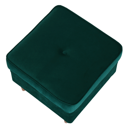 Taburet verde nuc Rufino 40x40x40 cm