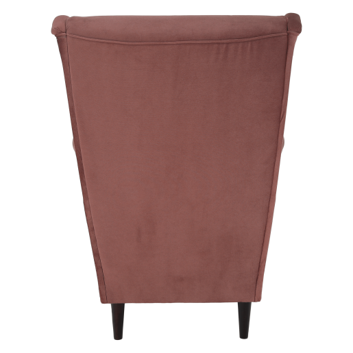 Fotoliu roz nuc Rufino 82x92x104 cm