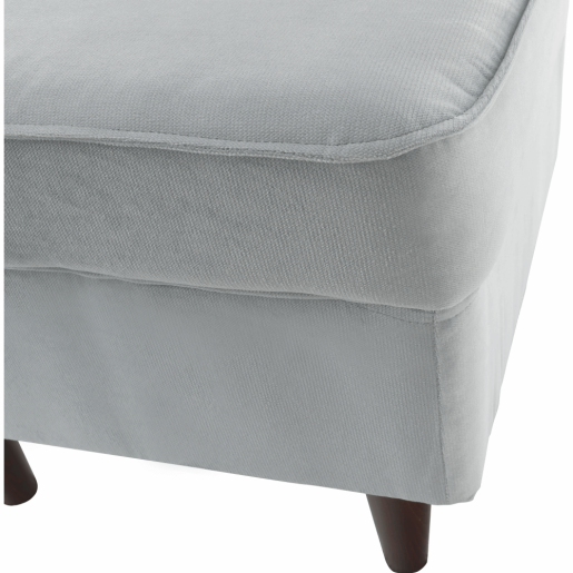 Taburet gri nuc Rufino MG 40x40x40 cm