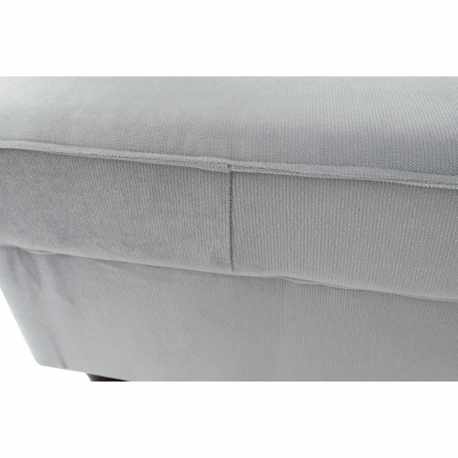 Taburet gri nuc Rufino MG 40x40x40 cm