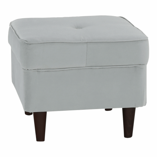 Taburet gri nuc Rufino MG 40x40x40 cm