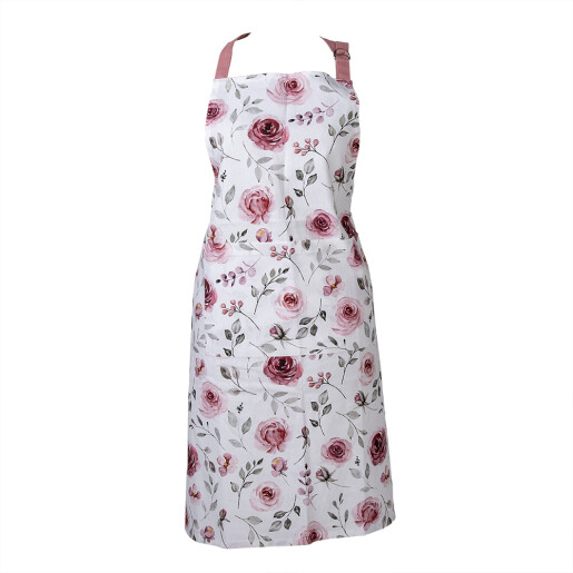 Sort bucatarie bumbac multicolor Roses II 70x85 cm