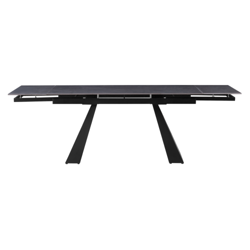 Masa dining extensibila grafit neagra Salal 160-240x90x78 cm