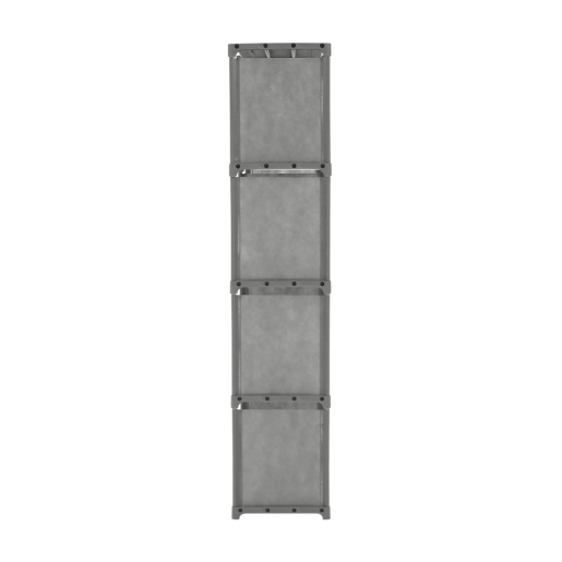 Raft depozitare metal gri Sanel 103x30x145 cm  