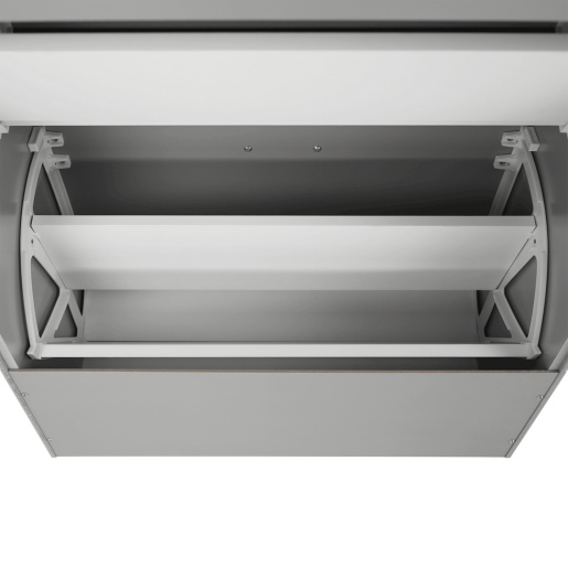 Pantofar mdf pal gri 4 compartimente Seber 53,5x24x152 cm