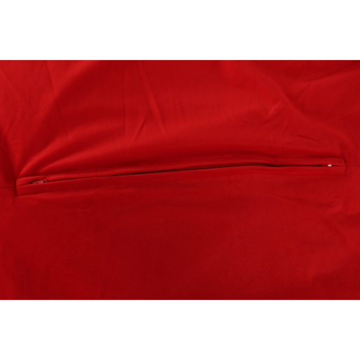 Fotoliu tip sac, textil rosu, Trikalo, 75x100 cm