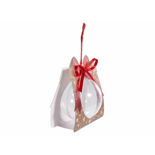 Set 20 sfere plastic, cutie Craciun cm 16 x 8 x 11,5 H