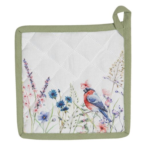 Servet termic bucatarie bumbac multicolor Summer 20x20 cm