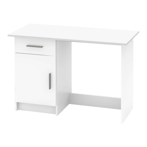 Birou DTD alb Siriss 108.5x50x75.4 cm