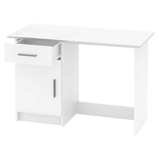 Birou DTD alb Siriss 108.5x50x75.4 cm