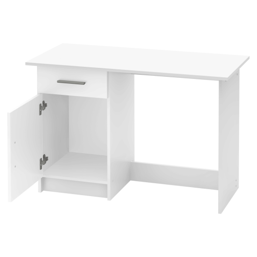 Birou DTD alb Siriss 108.5x50x75.4 cm