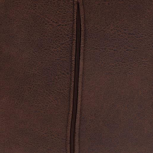 Scaun de bar tapiterie textil maro picior crom Sofala 47x53x110 cm