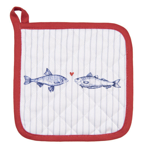 Servet termic bucatarie bumbac multicolor Pesti 20x20 cm