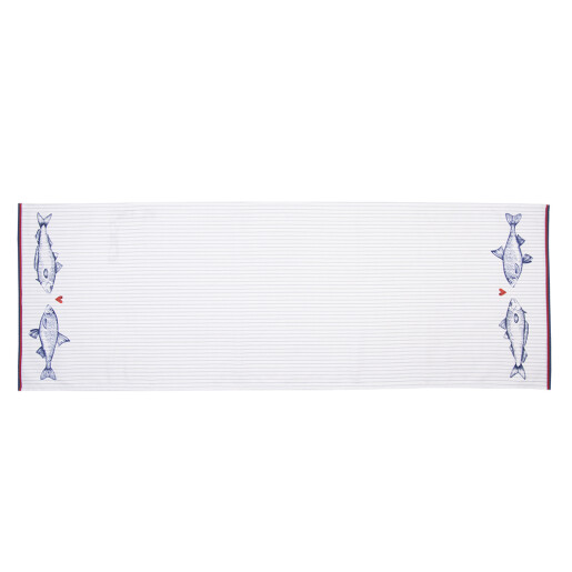 Traversa masa bumbac multicolor Pestisori 50x140 cm