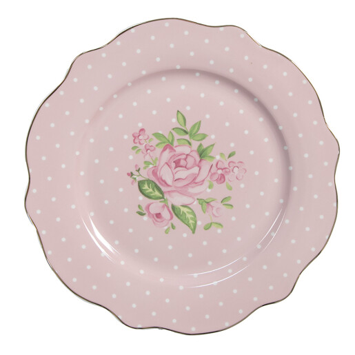 Farfurie  multicolora portelan Romantic Ø 20x2 cm