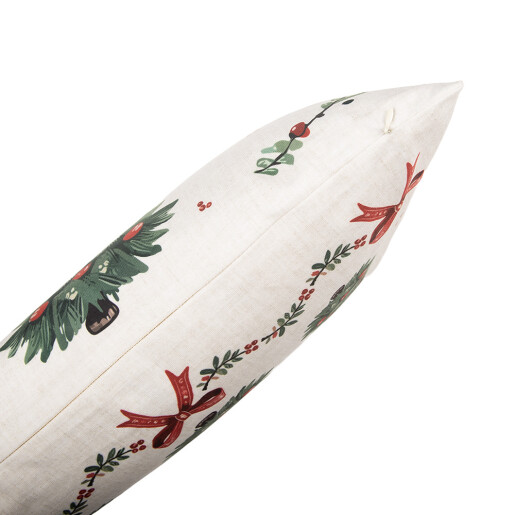 Perna decorativa Craciun textil multicolor BF 30x50x4 cm