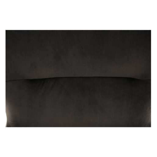 Fotoliu tapiterie catifea gri maroniu Tenal 69x75x104 cm