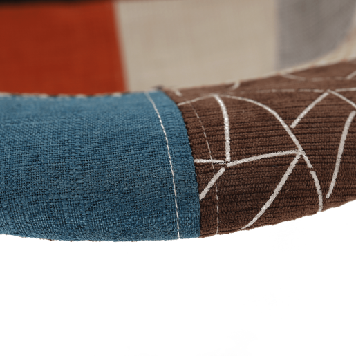 Fotoliu patchwork fag Tobo 63x60x83 cm