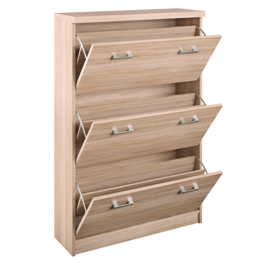 Pantofar PAL stejar SonomaTopty 80x27x121 cm