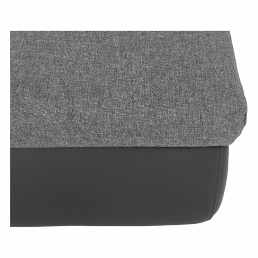 Coltar extensibil tapiterie textil gri Tramp 257x180x83 cm