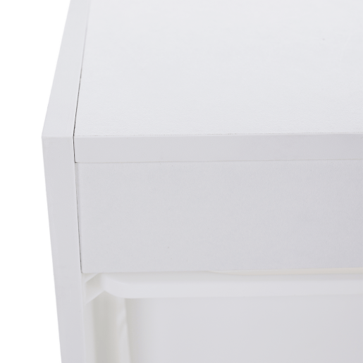 Raft, organizator DTD plastic alb Trinis 120,5x30x90 cm