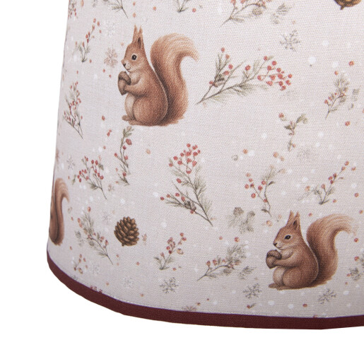 Sort bucatarie Veverite bumbac bej maro 70x85 cm