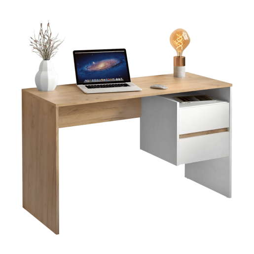 Birou DTD stejar artisan albTulio 125x51.6x75.4 cm