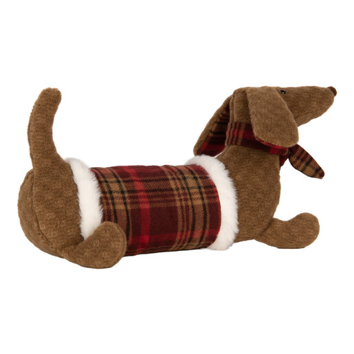 Figurina Catelus textil multicolor 42x20x21 cm