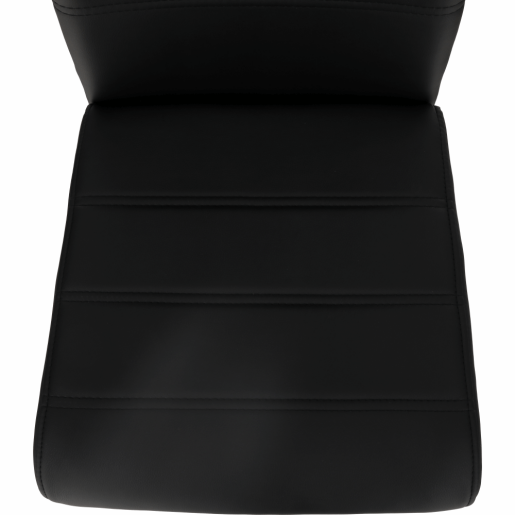 Scaun dining negru crom Vatena 42x56x99 cm 