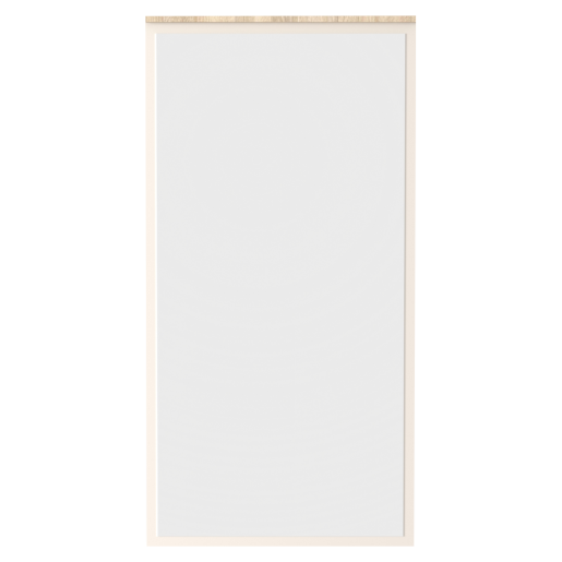 Oglinda perete rama DTD laminat stejar sonoma, casmir 63x3x125 cm