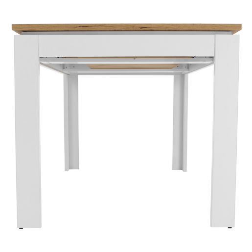 Masa extensibila DTD alb stejar wotan Vilgo 184x86x77.8 cm