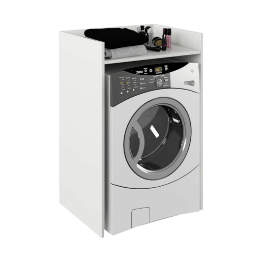Dulap pentru masina de spalat DTD alb Vojto 64x50x97,5 cm