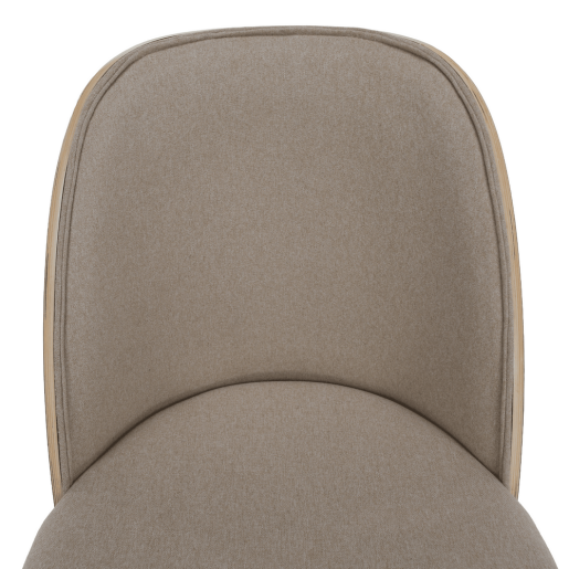 Scaun dining textil lemn metal multicolor Vudia 50x59x83 cm