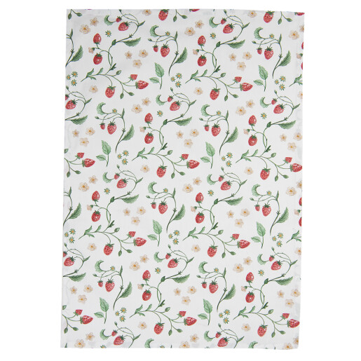 Prosop bucatarie bumbac multicolor Capsuni 50x70 cm