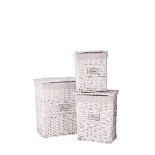 Set 3 cosuri rufe 32 x 20,5 x 39,5 cm, 39 x 28 x 44,5 cm, 46 x 34,5 x 56 cm