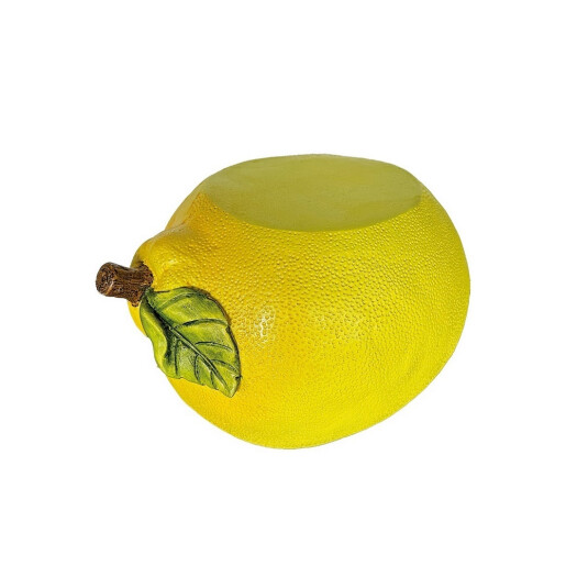 Masuta, suport ghiveci flori magnezie galbena verde Lamaie 45 x 32 x 26 cm