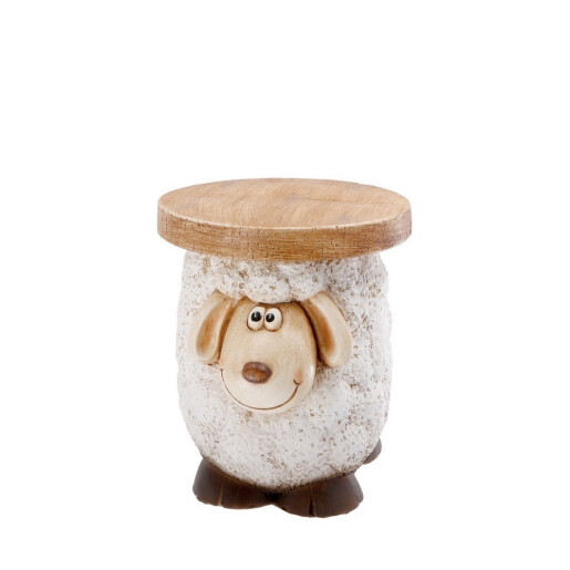 Masuta, suport ghiveci flori magneziu multicolor Oita 33 x 32 cm