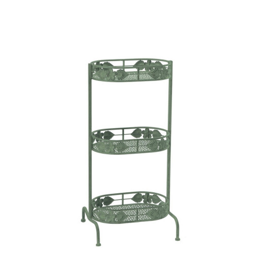 Raft pardoseala fier verde 39 x 27 x 80 cm