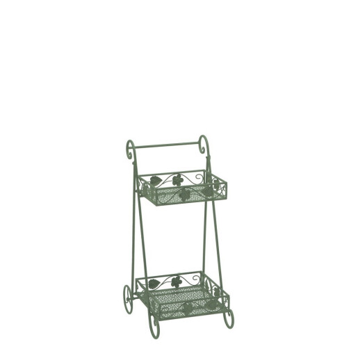 Raft pardoseala fier verde 42 x 38 x 77 cm