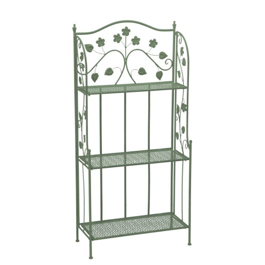 Raft pardoseala fier verde 60 x 27 x 127 cm