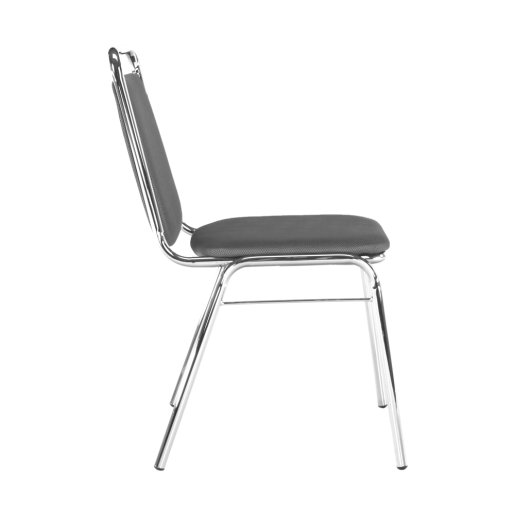 Scaun conferinta plasa gri Zeki 45x58x82 cm 