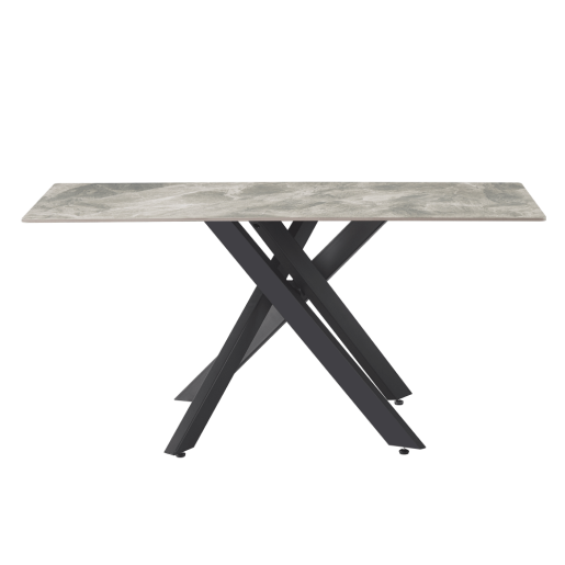 Masa dining gri neagra  Zenos 160x90x75 cm