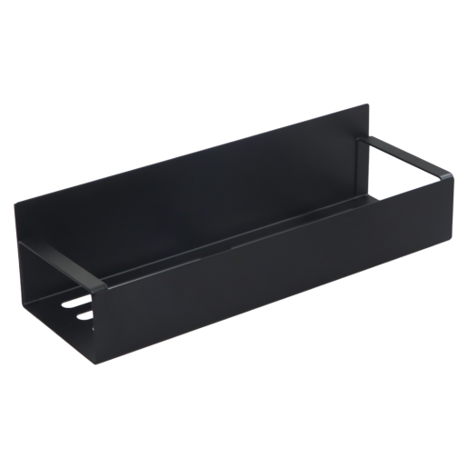 Set 4 polite otel negru Zober 2 x 27x8,5x7,5 cm, 2 x 29,5x9,5x7,5 cm